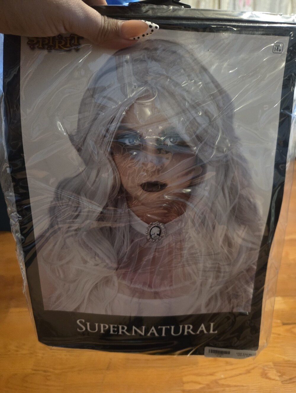 Supernatural Silver-White Wig (Halloween Costume)